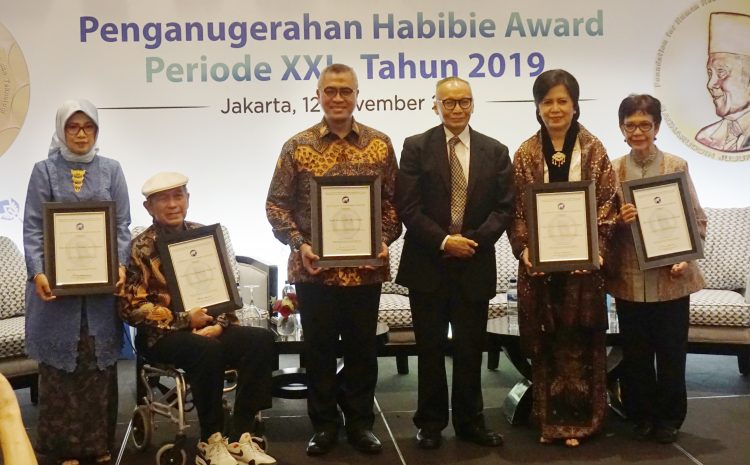  Acknowledgement from Habibie Award